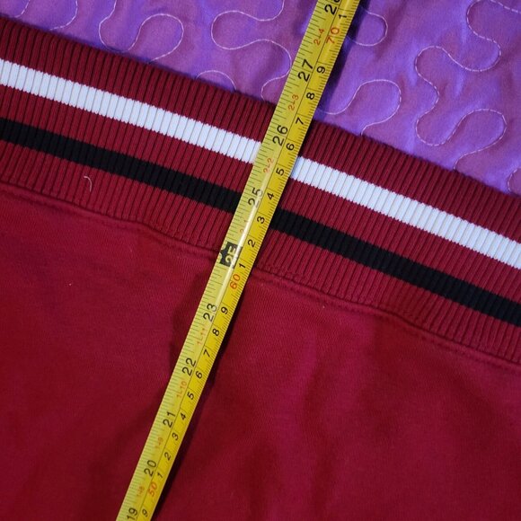 Hudson’s Bay Mens Red Canada Crew Neck Sweater - Size L Company HBC - Picture 11 of 12